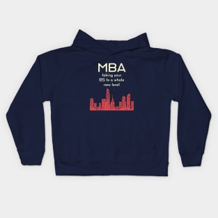 MBA Student Kids Hoodie